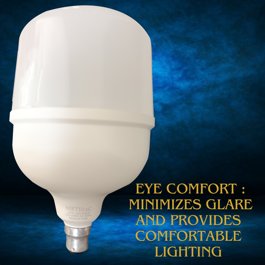 Metidac 50W LED Bulb | Cool White | Mercury Free | Powerful | Energy Efficient