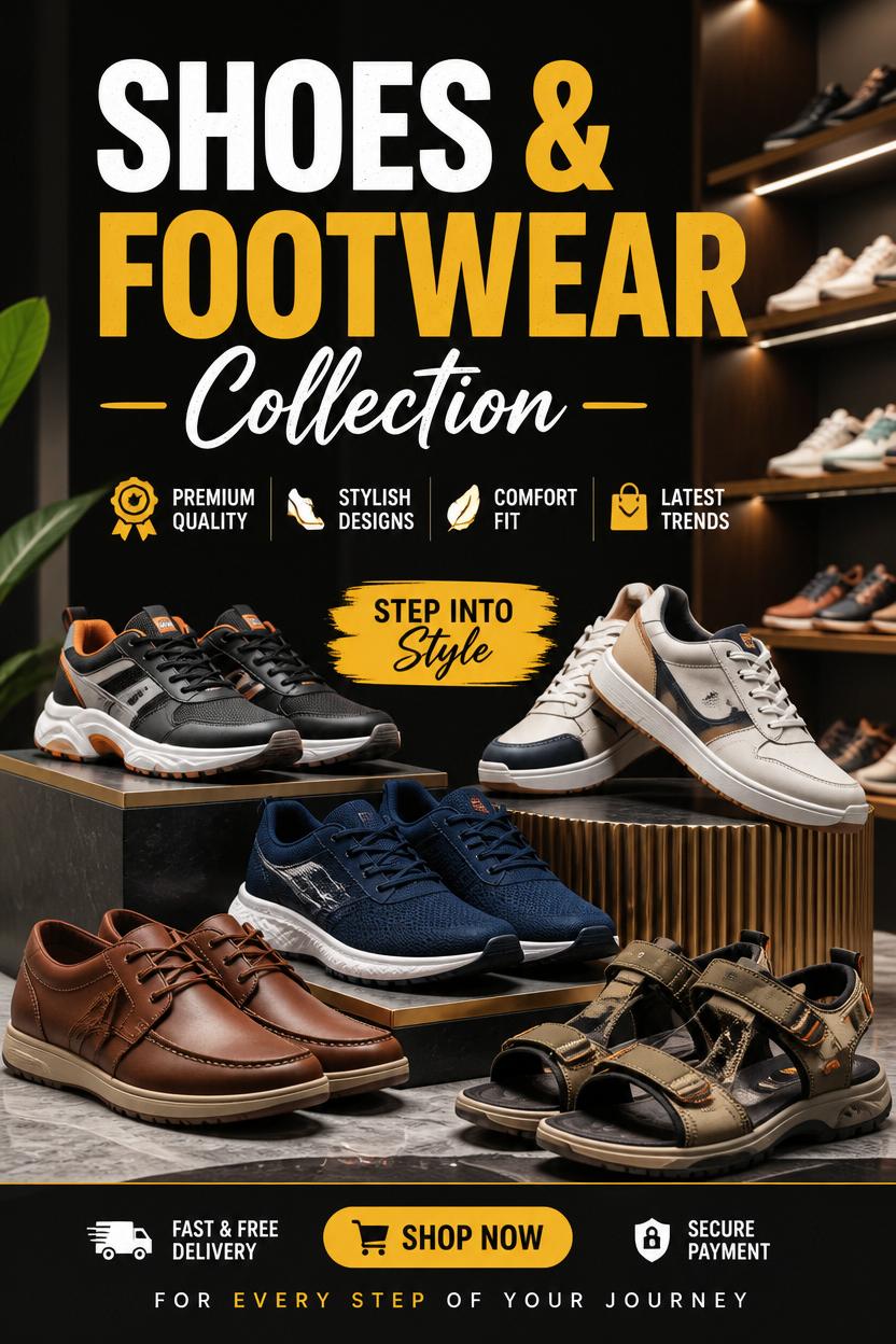 🔥 Shoes & Footwear