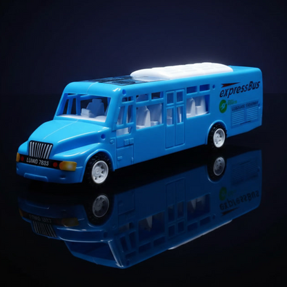 Luxury Express Lumo Bus Toy – Friction Powered Kids Bus (Realistic & Durable)