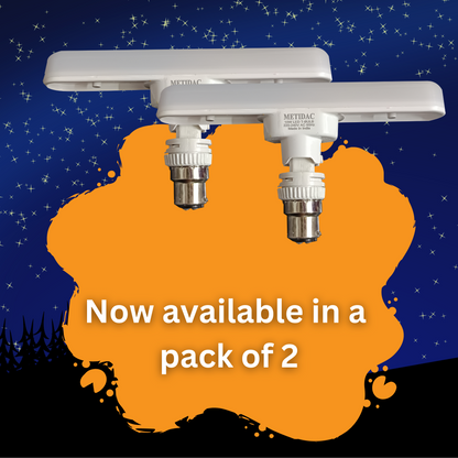 Metidac 10W T LED Bulb (Pack of 2) | Premium Quality | Energy efficient | Swivel Body Action
