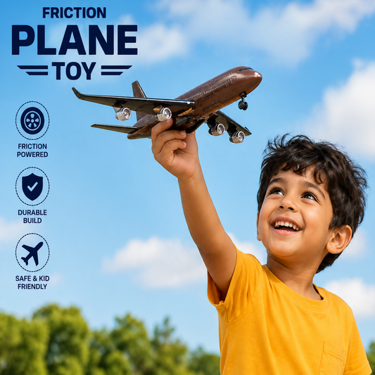 Big Size Lumo Friction Plane Toy 🚀 | Realistic Aircraft for Kids | Safe & Durable