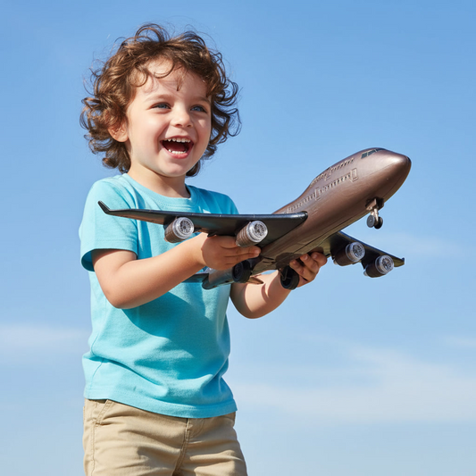 Big Size Lumo Friction Plane Toy 🚀 | Realistic Aircraft for Kids | Safe & Durable